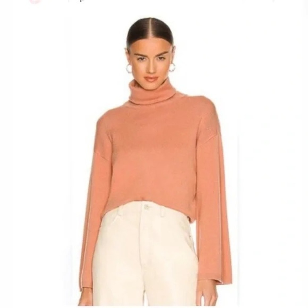 LPA Cybil Open Back Turtleneck Sweater